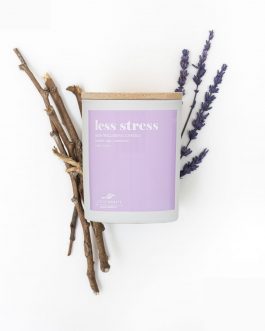 Less Stress skin wellbeing candle 150ml